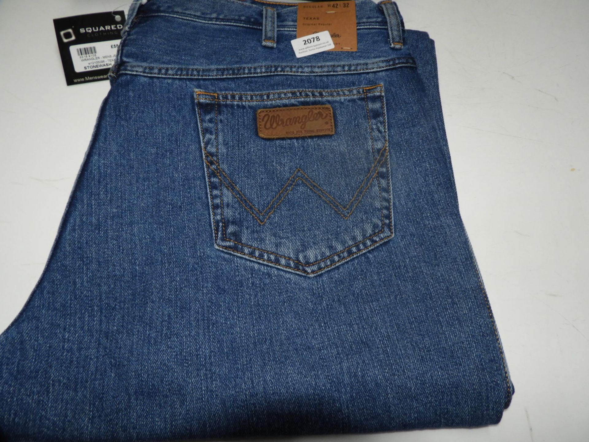 *Wrangler Texas Original Straight Denim Jeans Size