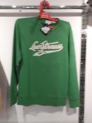 *Levi Mens Sweatshirt (Green) Size: Medium