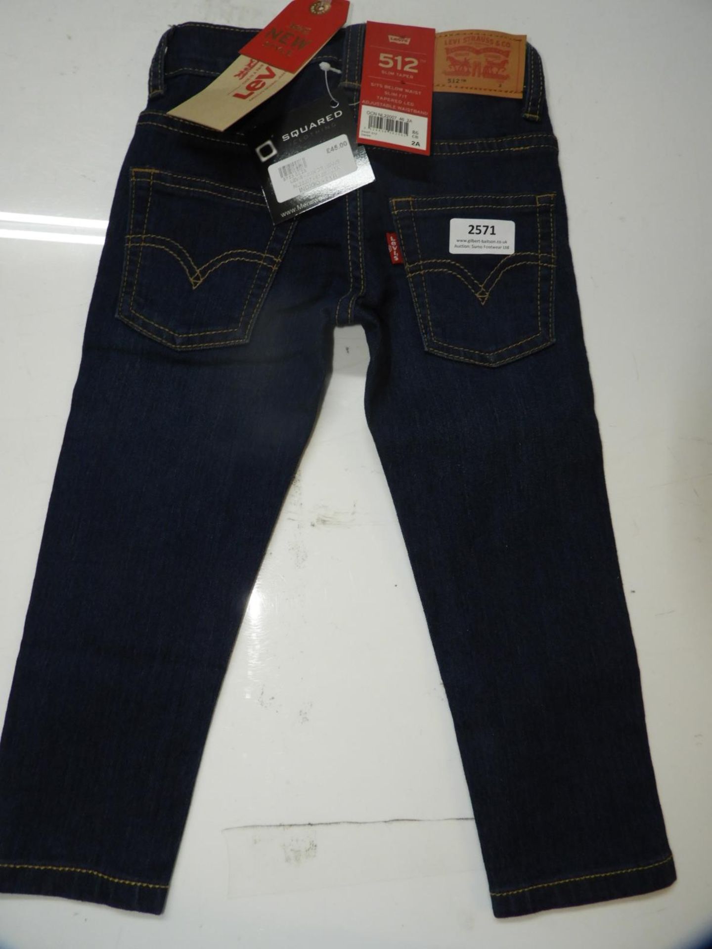 Levi 512 Children's Jeans Size: 2 Years