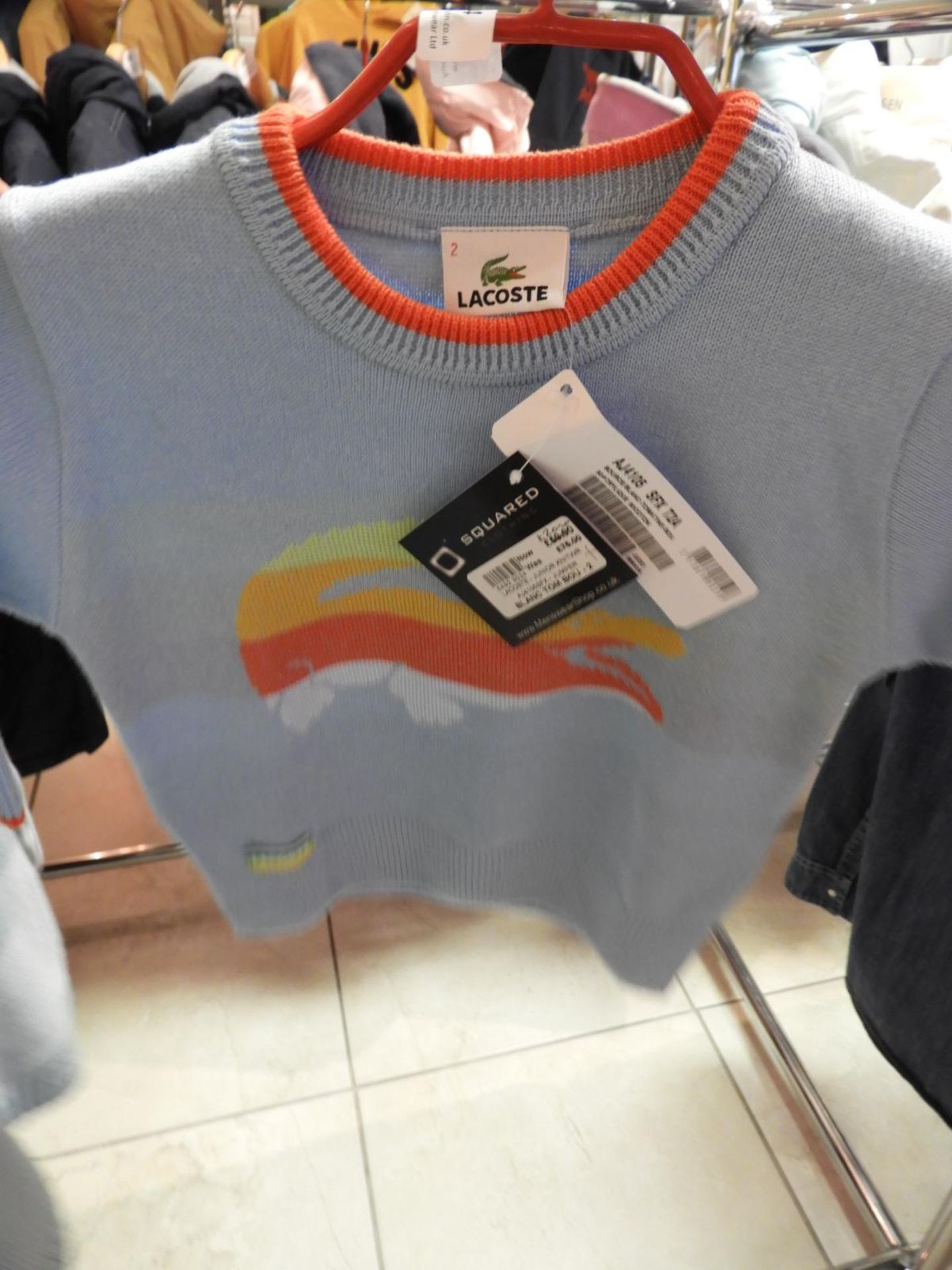 Lacoste Childrens Top Size: 2 Years