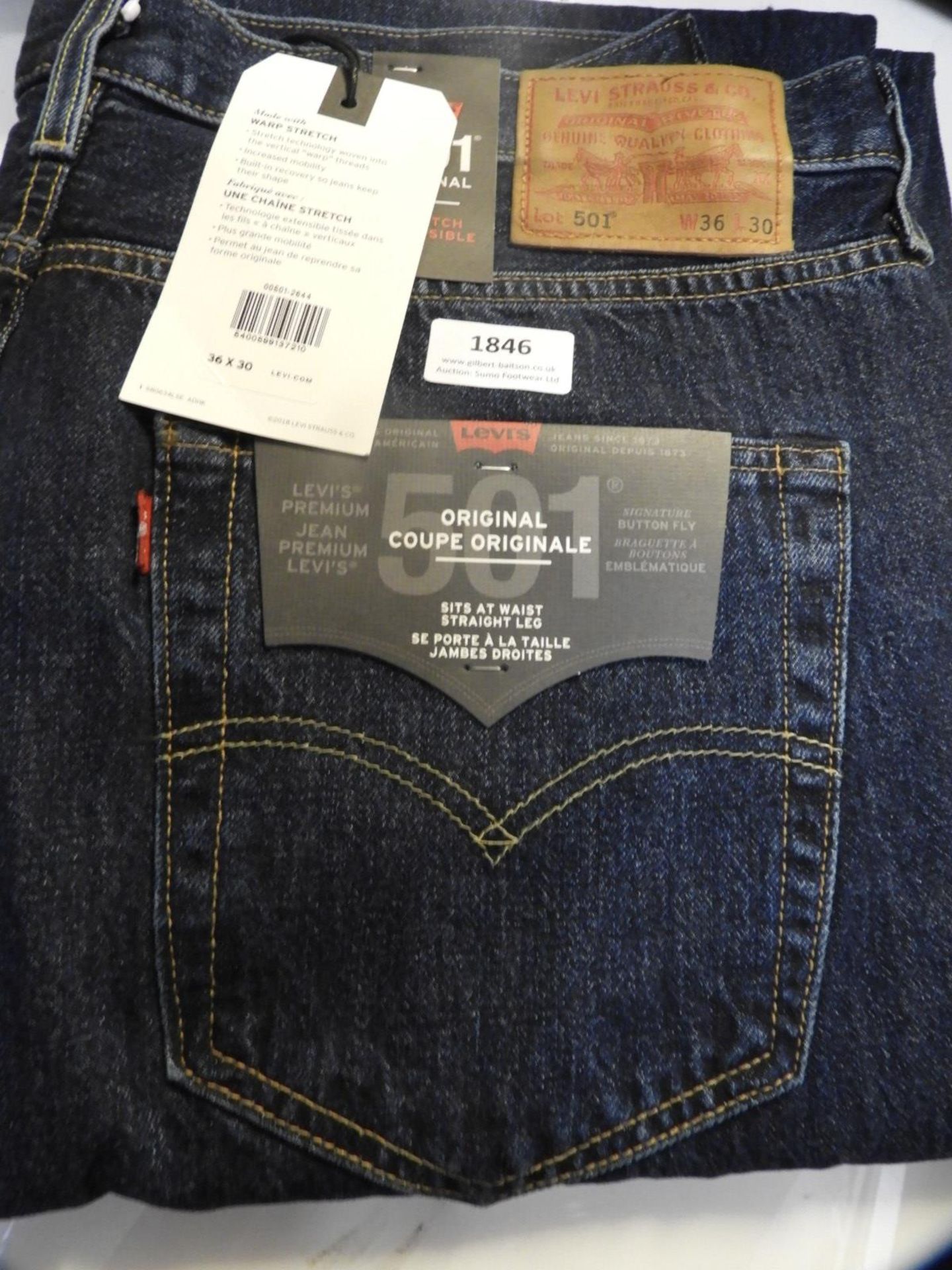 *Levi 501 Jeans Size: 36/30