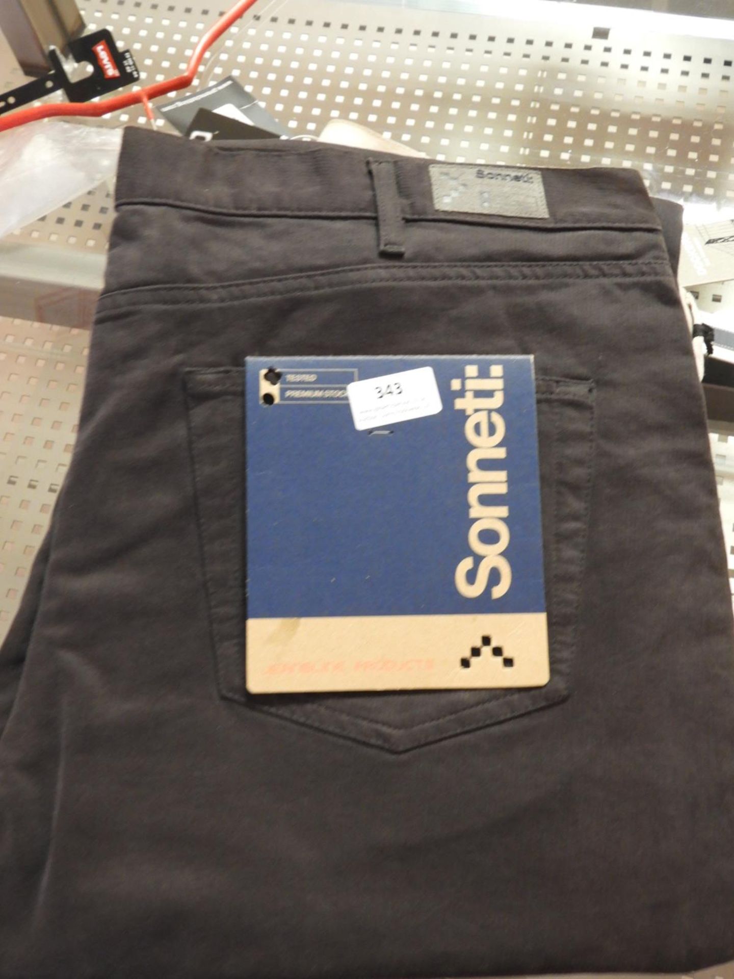 *Sonneti Gents Trouser (Grey) Size: 42R
