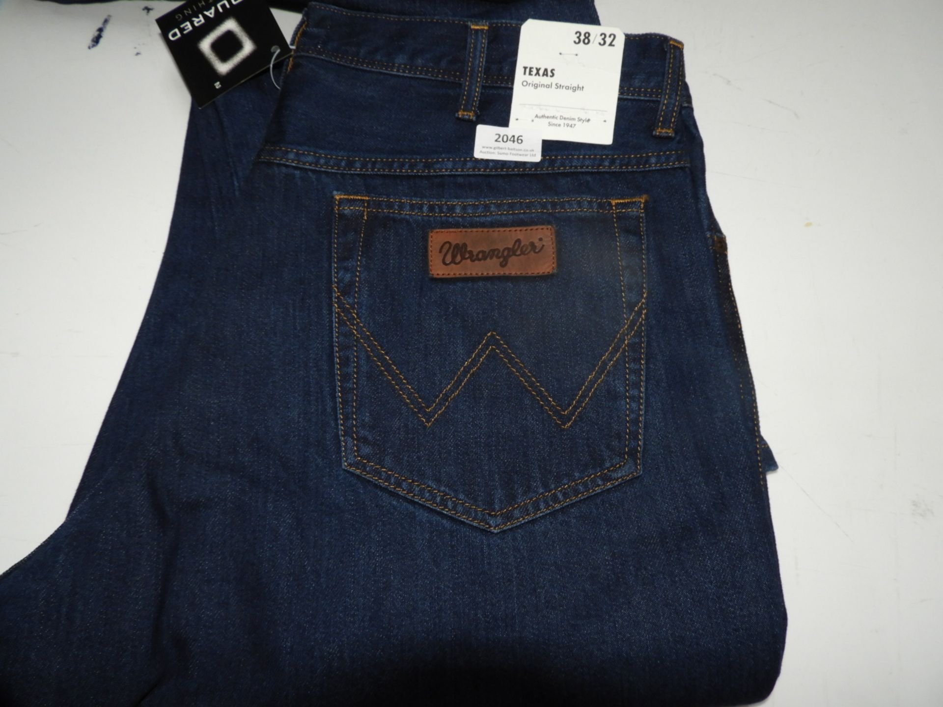 *Wrangler Texas Original Straight Denim Jeans Size