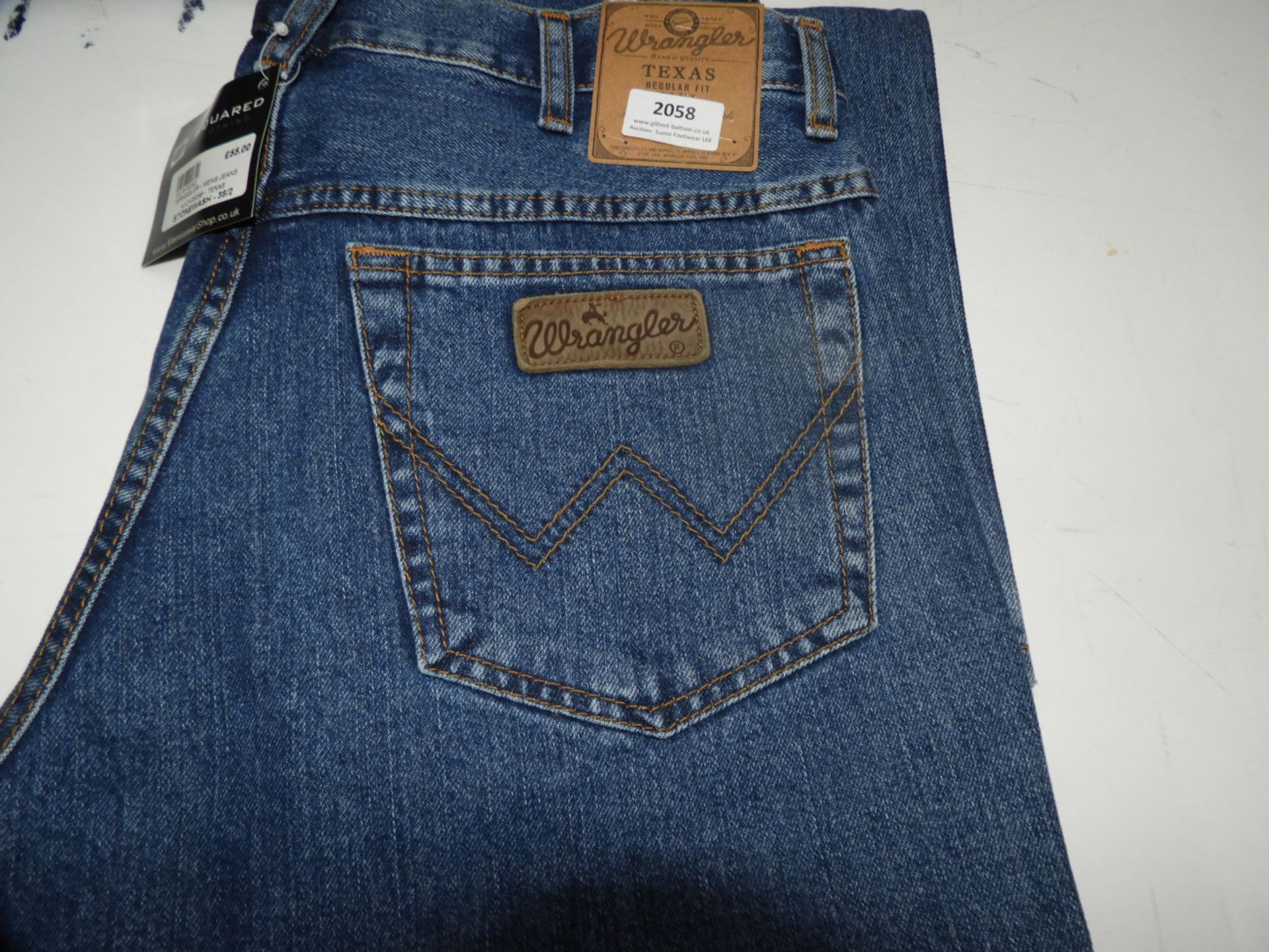 *Wrangler Texas Original Straight Denim Jeans Size