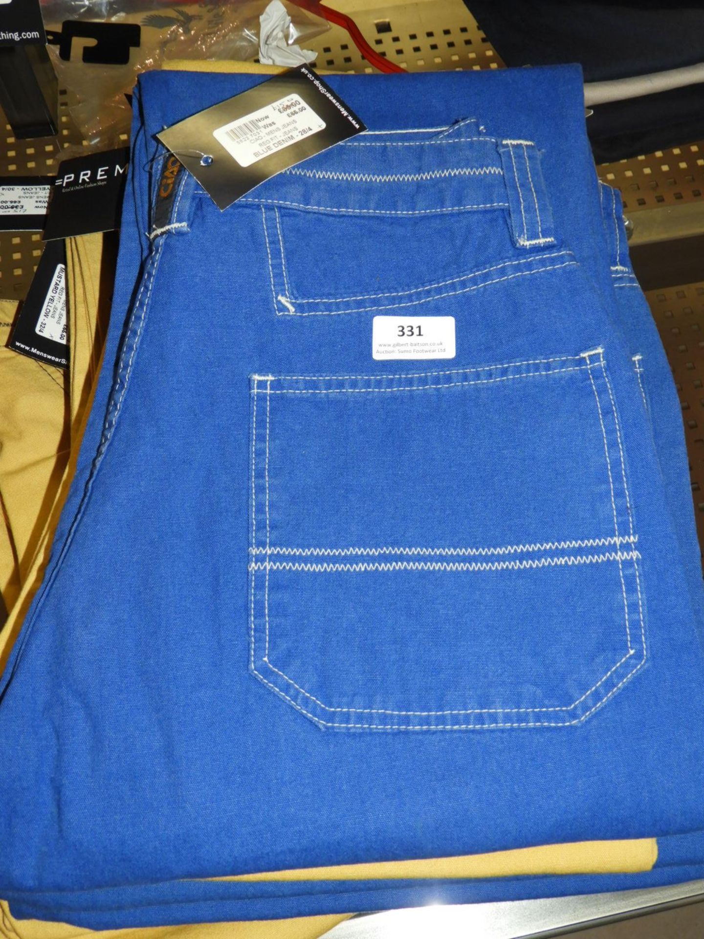*Caio Collection Blue Denim Jeans Size: 28/34