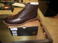 *Pair of Lyle & Scott Mens Boots (Brown) Size: 9