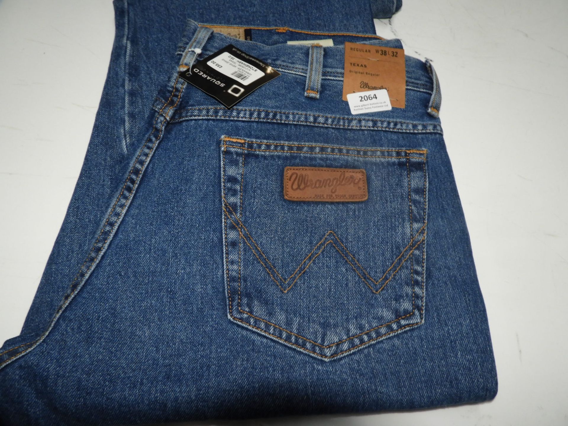 *Wrangler Texas Original Straight Denim Jeans Size