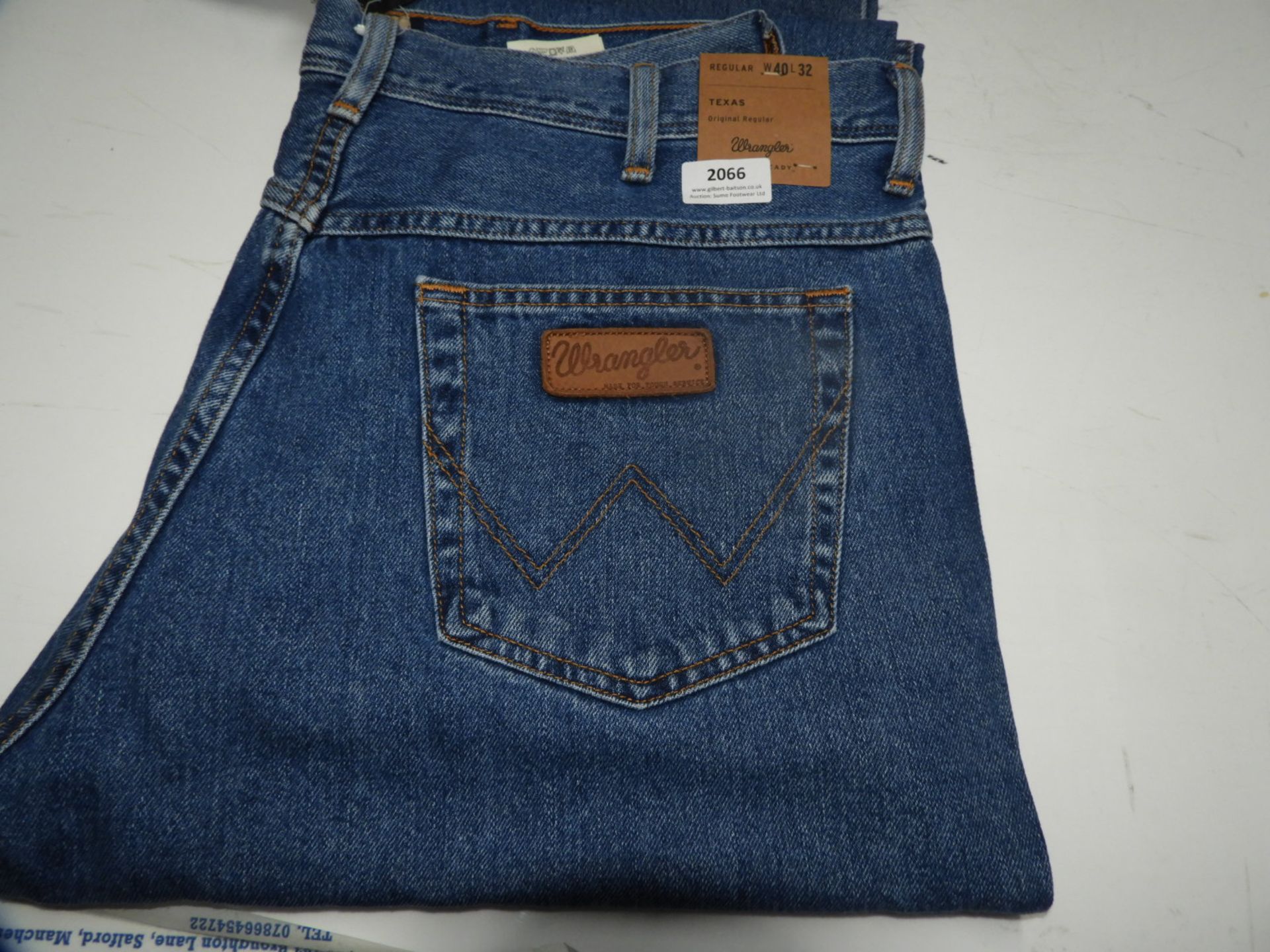 *Wrangler Texas Original Straight Denim Jeans Size