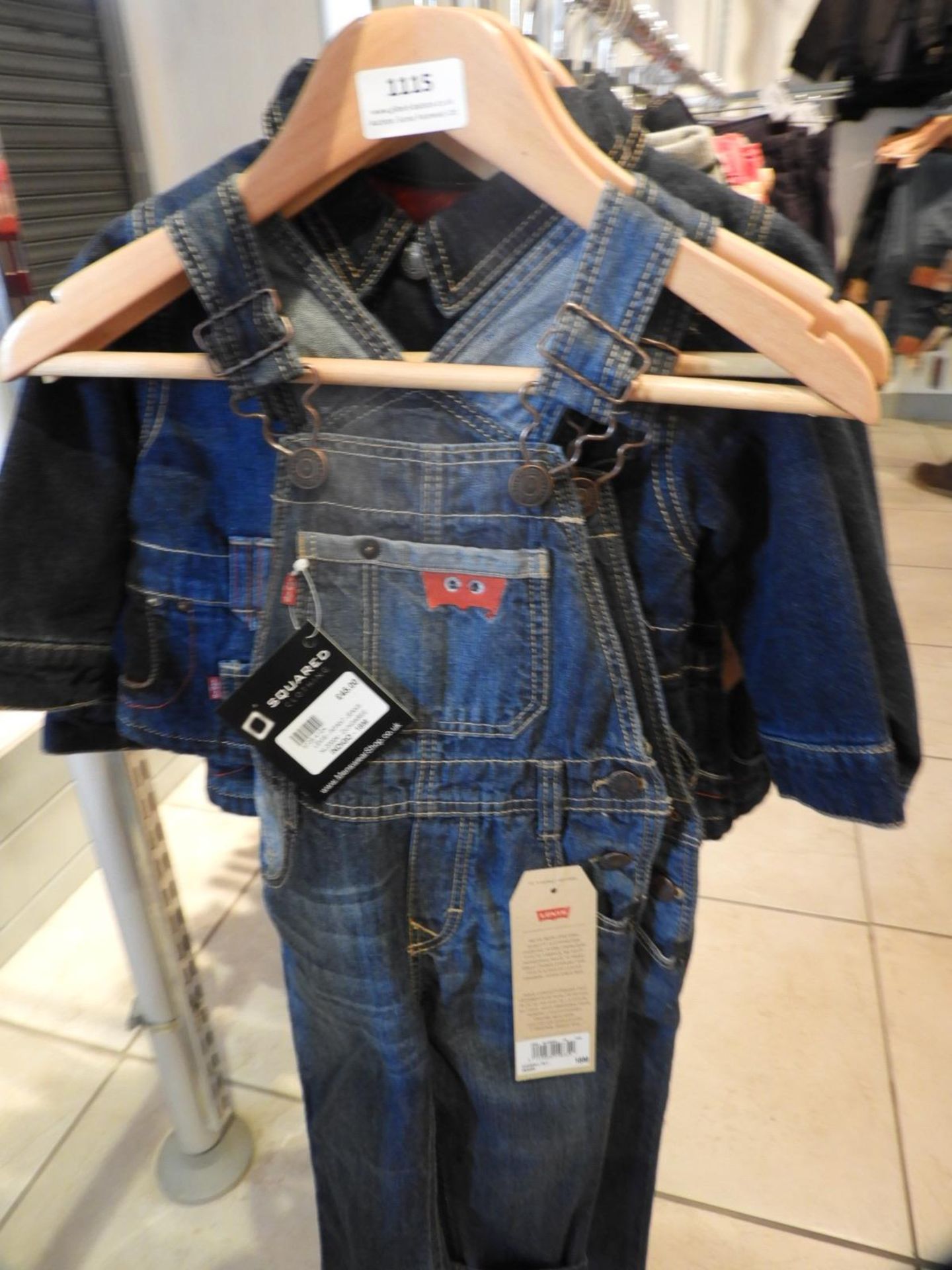 Levi Children's Dungarees Size: 18 Months