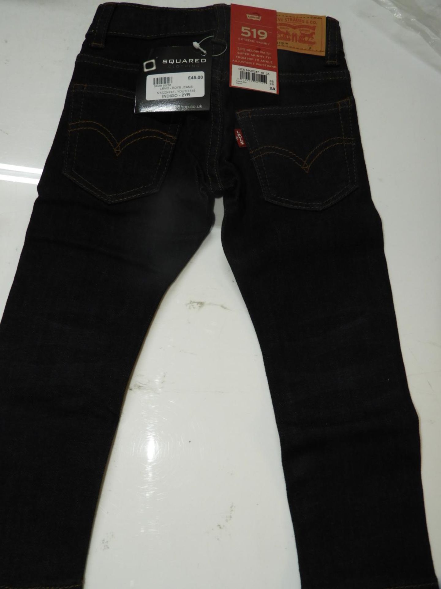 Levi 519 Children's Jeans Size: 2 Years