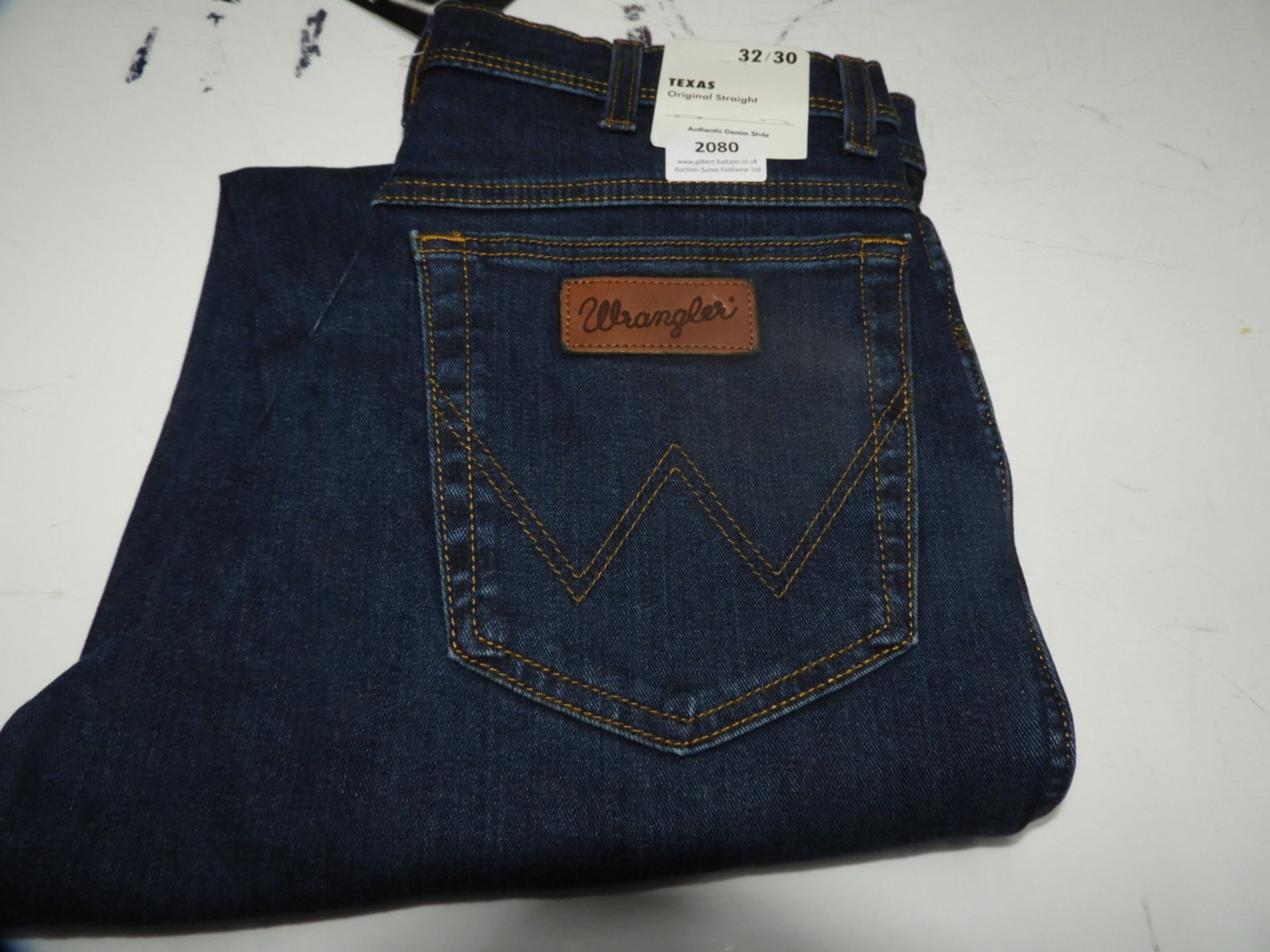 *Wrangler Texas Original Straight Denim Jeans Size