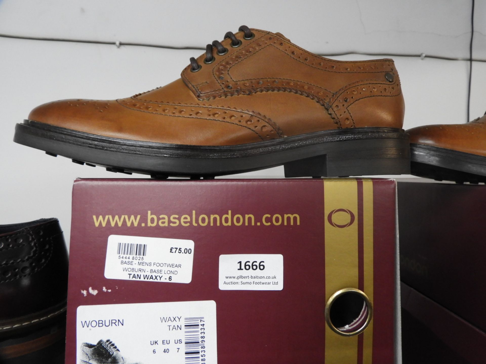 *Pair of Base London Mens Shoes Size: 7