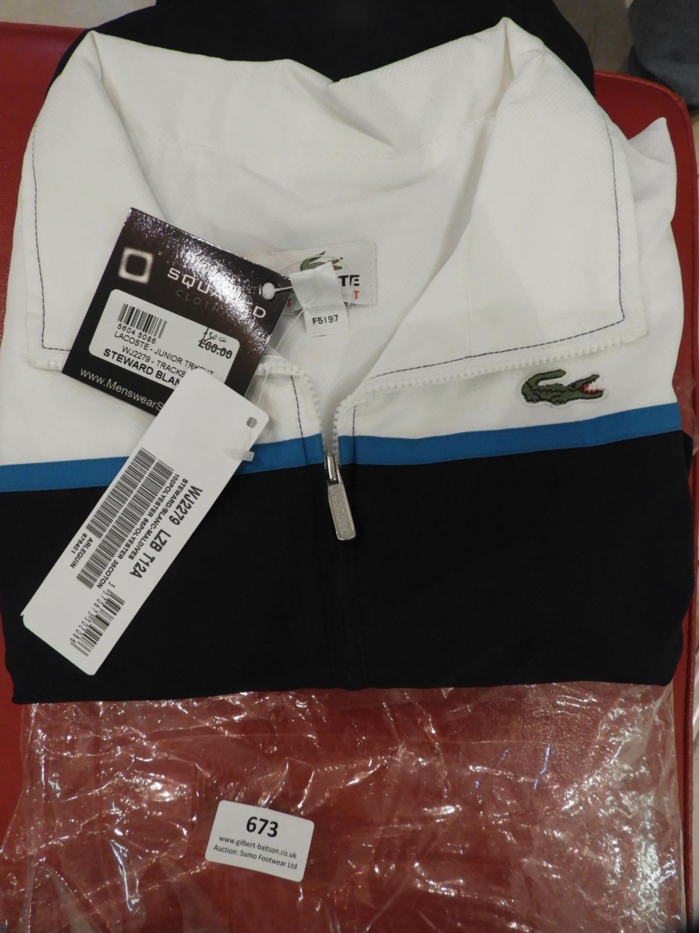 Lacoste Boys Tracksuit Size: 12 Years