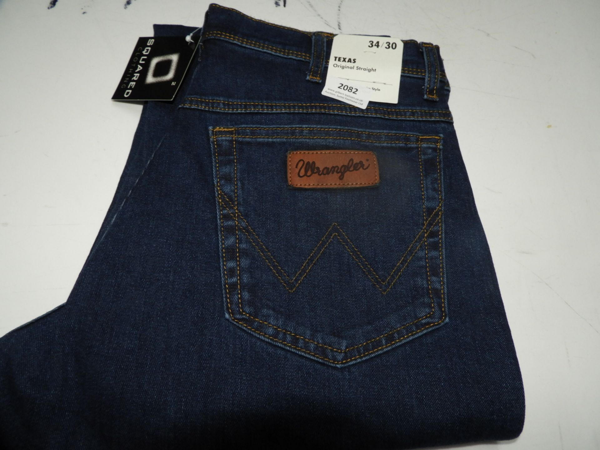 *Wrangler Texas Original Straight Denim Jeans Size