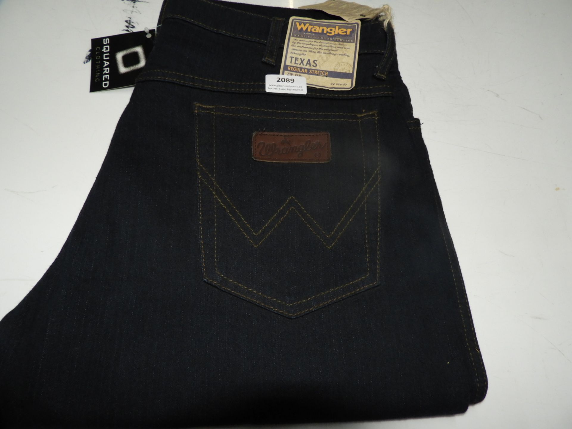 *Wrangler Texas Original Straight Denim Jeans Size