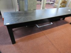 *Black Painted Bench Display Unit