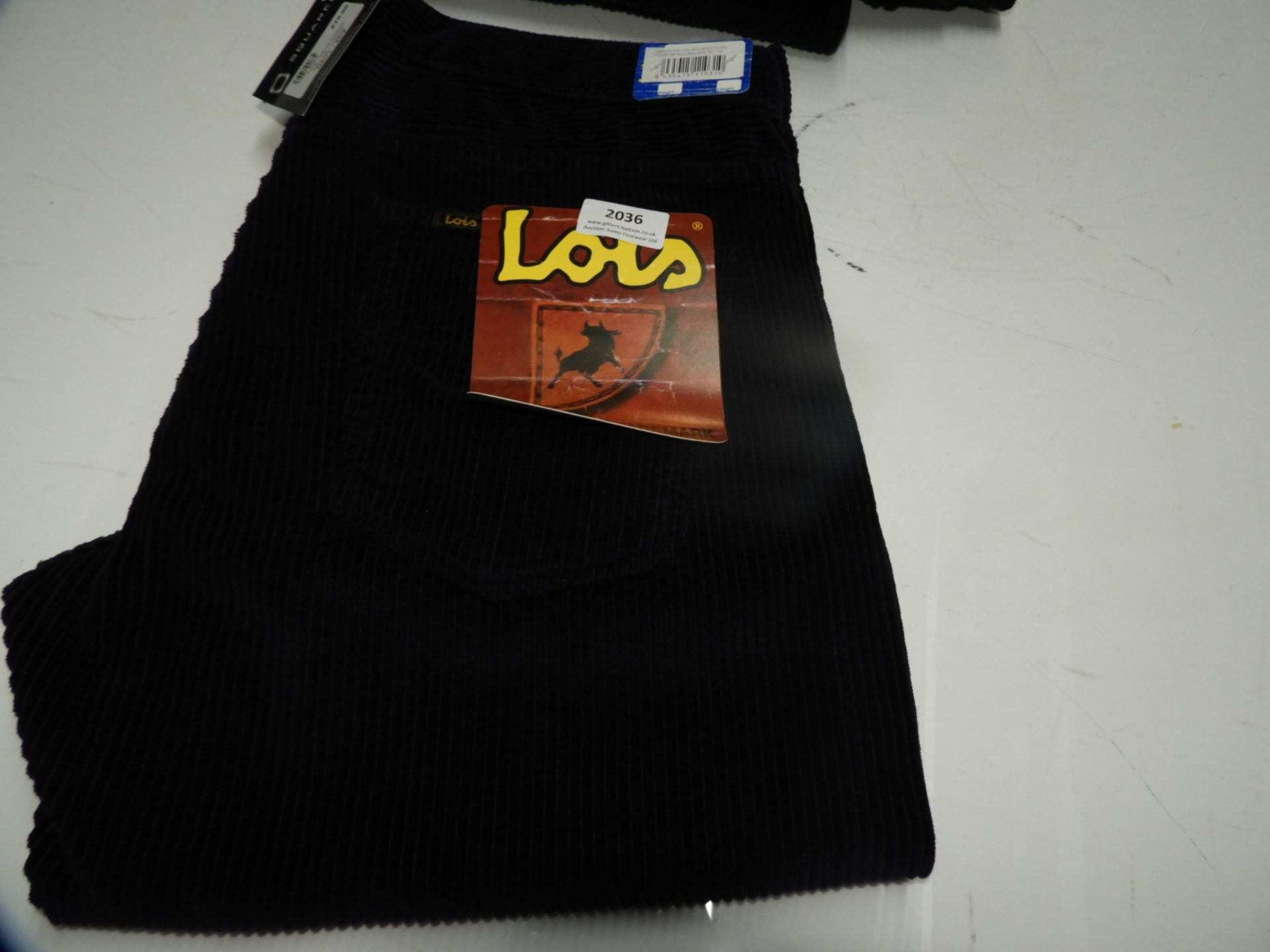 *Lois Dallas Jumbo Cords (Navy Blue) Size: 33/32