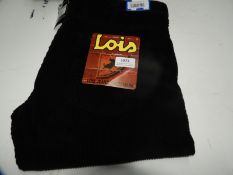 *Lois Dallas Jumbo Cord (Black) Size: 33/30