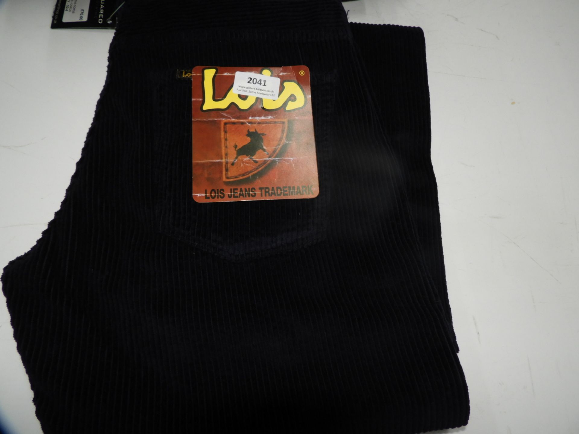 *Lois Dallas Jumbo Cords (Navy Blue) Size: 32/34