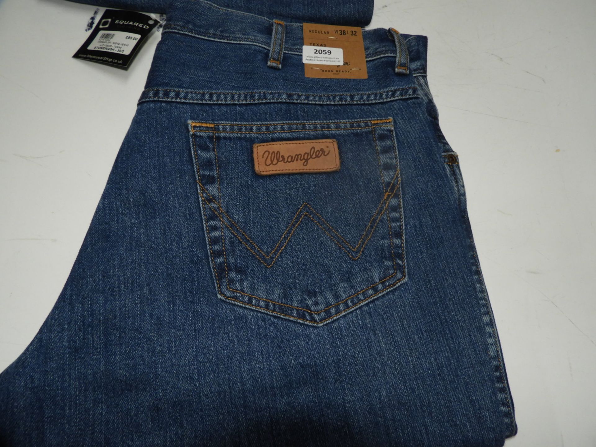 *Wrangler Texas Original Straight Denim Jeans Size