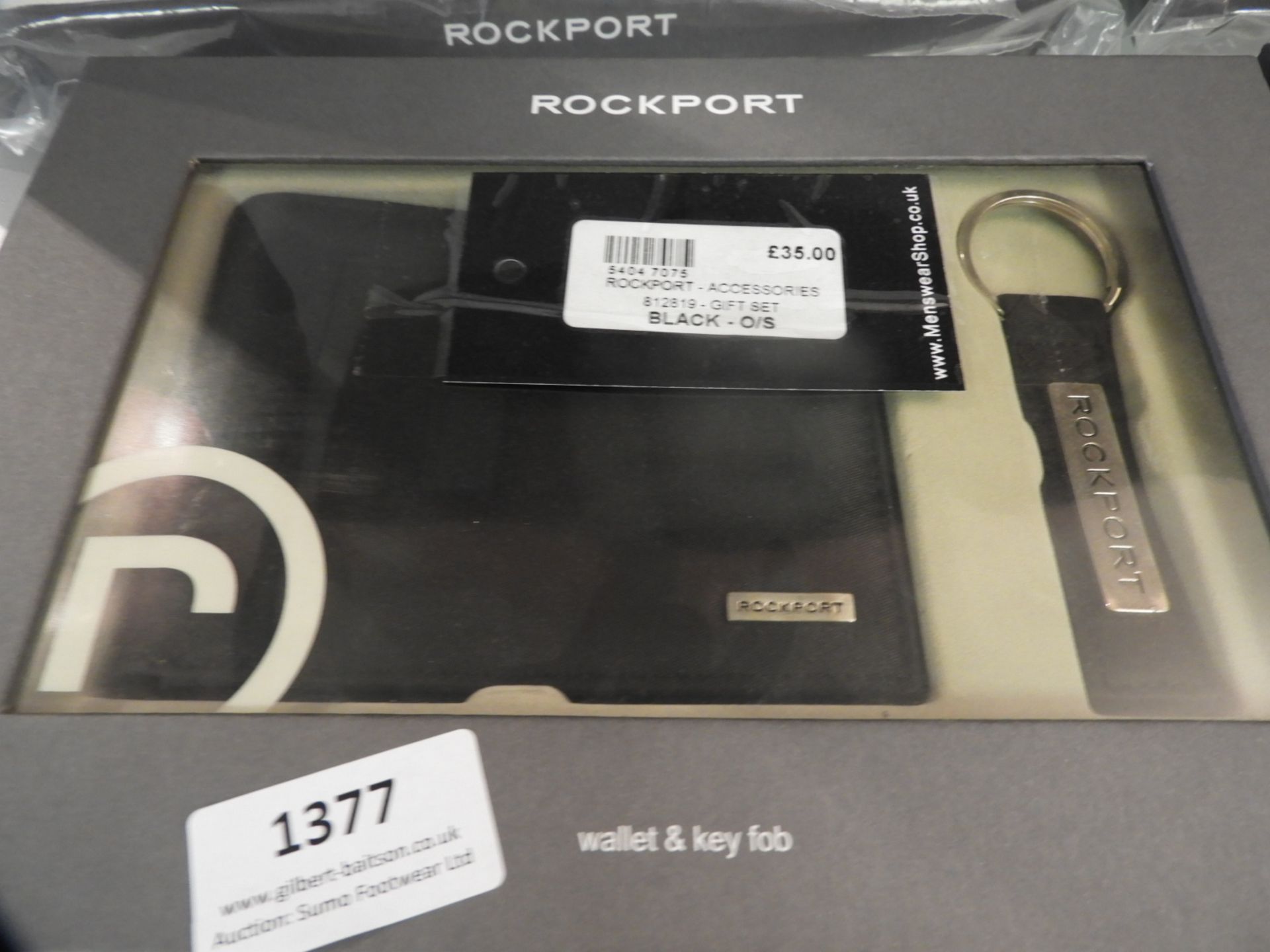 *Rockport Wallet & Key Fob Gift Pack