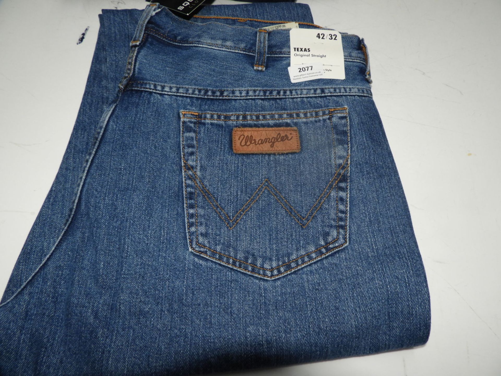 *Wrangler Texas Original Straight Denim Jeans Size