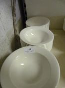 Thirty White Bowls