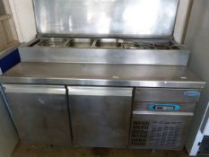 Infraco Refrigerated Unit with Toppings/Salad Unit