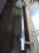 Stainless Steel Shelf with Brackets 148x30cm