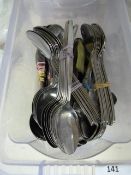 Box of Stainless Steel Spoons