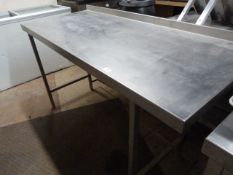 Stainless Steel Preparation Table 150x65x90cm