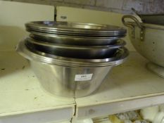 Nineteen Assorted Stainless Steel Bowls