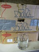 Three Boxes of 12 240cc Glass Tumblers