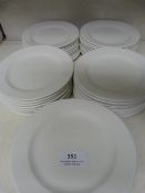 Fifty White Side Plates