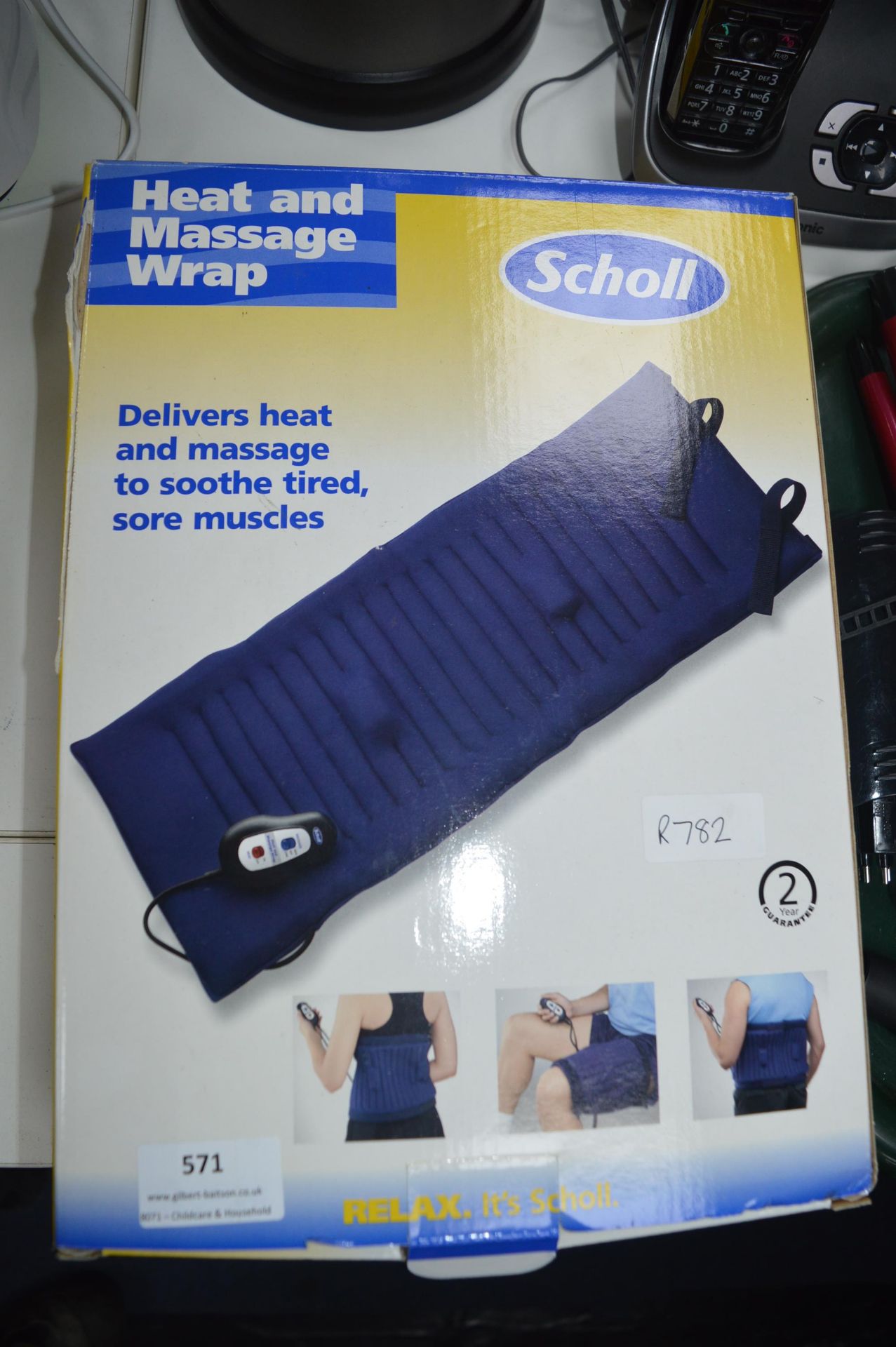 Scholl Heat and Massage Wrap