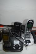 Cordless Telephones by Panasonic and BT