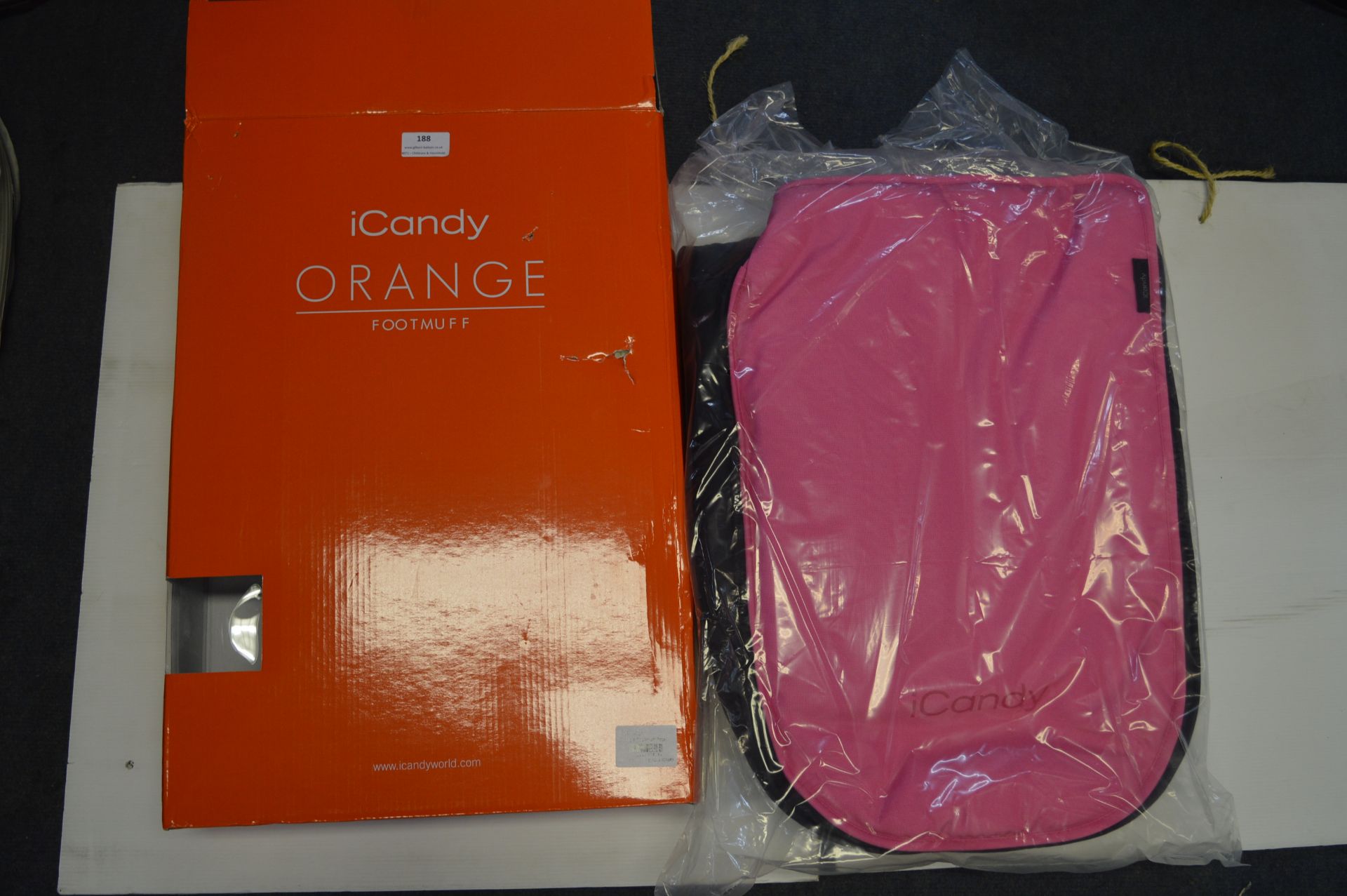 *iCandy Orange Footmuff