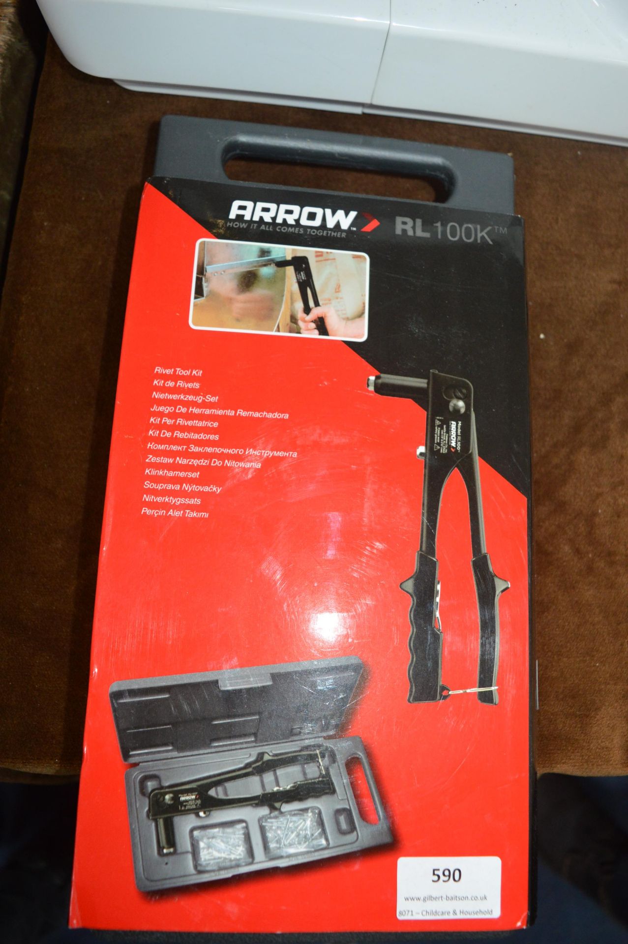 *Arrow Rivet Tool Kit