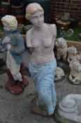 Painted Garden Statue - Venus de Milo
