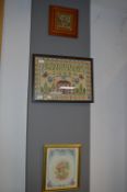 Three Framed Tapestries