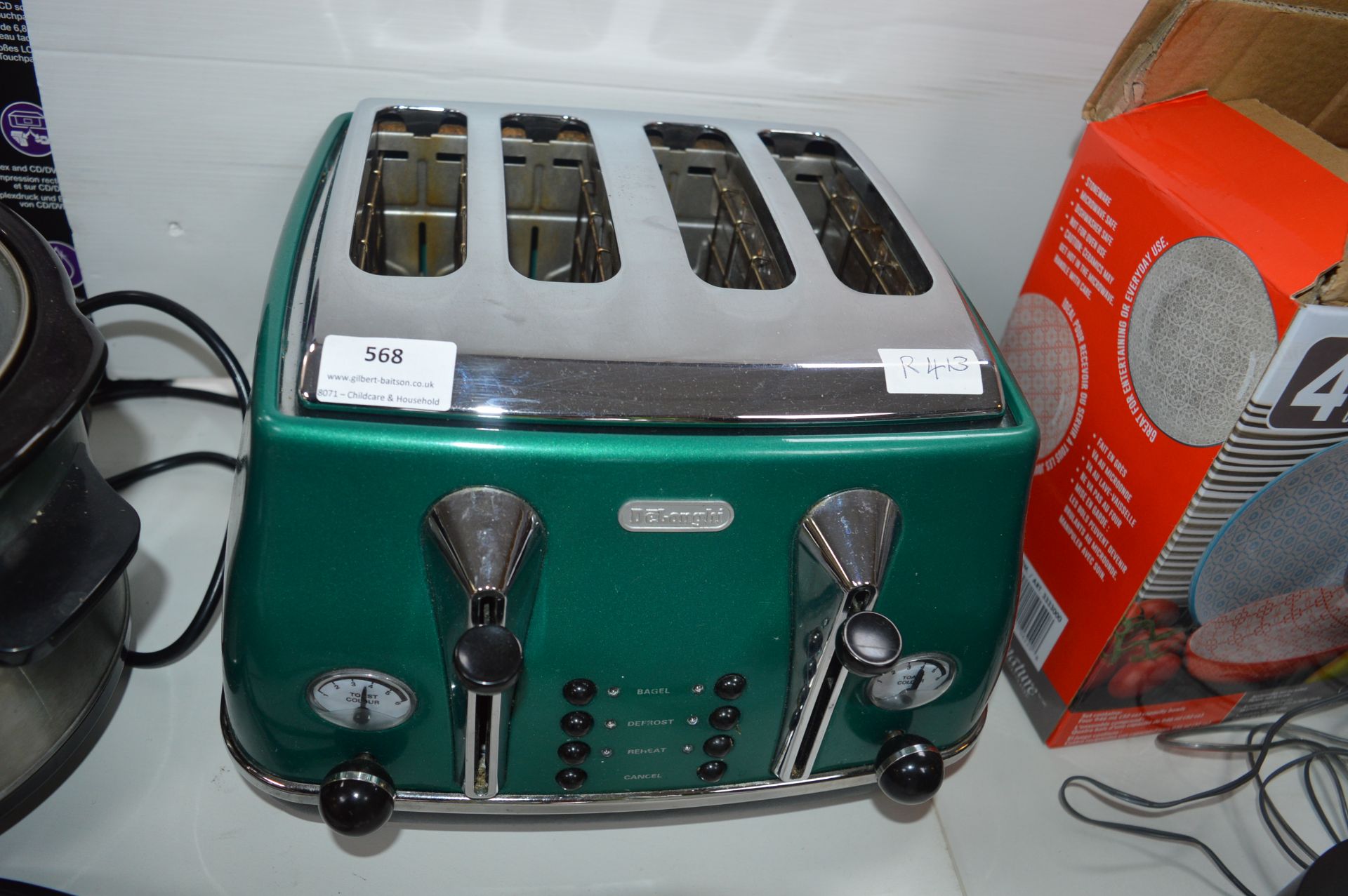 Delonghi Four Slice Toaster