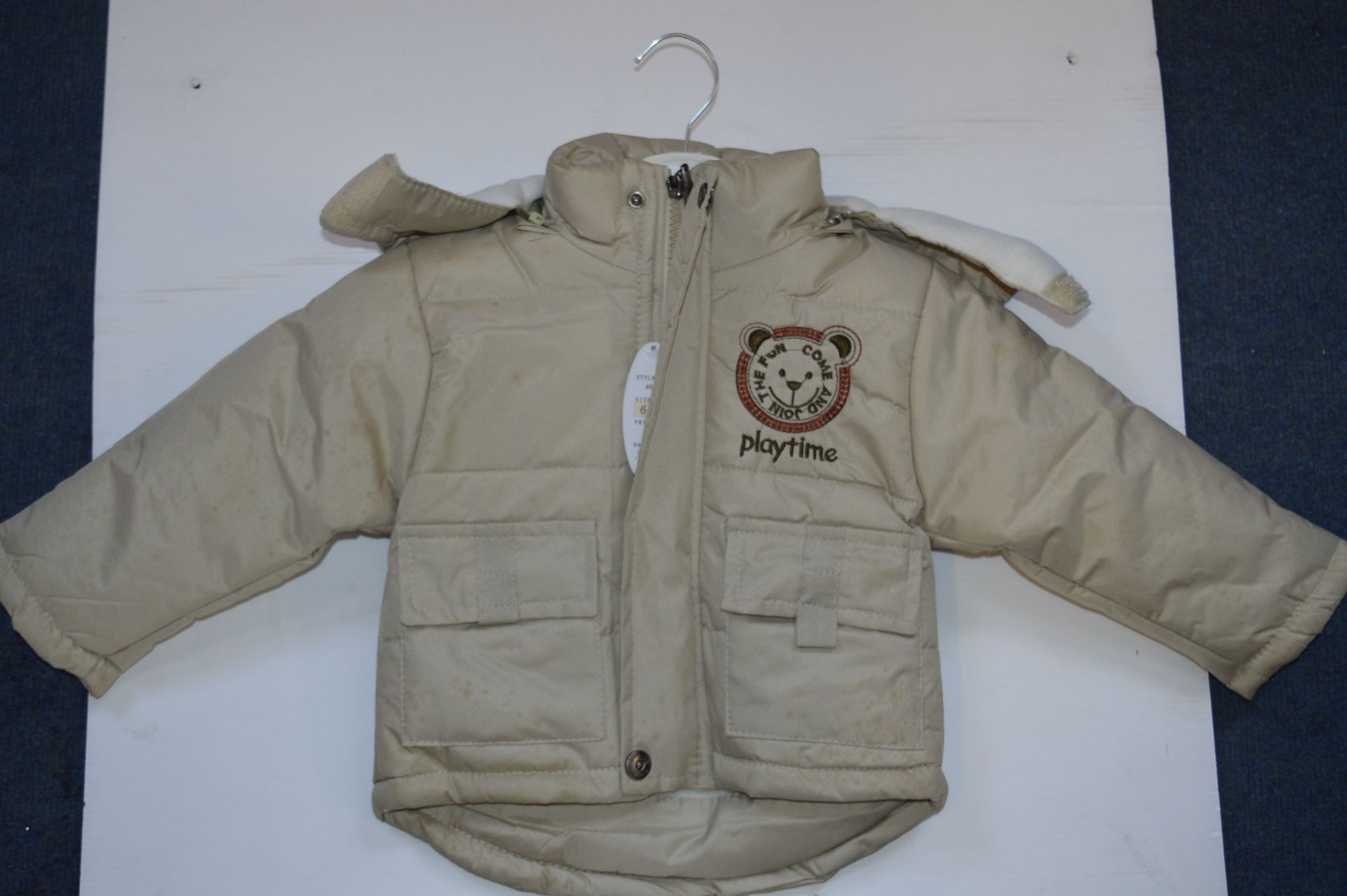 *Baby Sea Boys Winter Playtime Jacket Size: 6-12 M