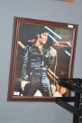 Framed Photograph of Elvis Presley