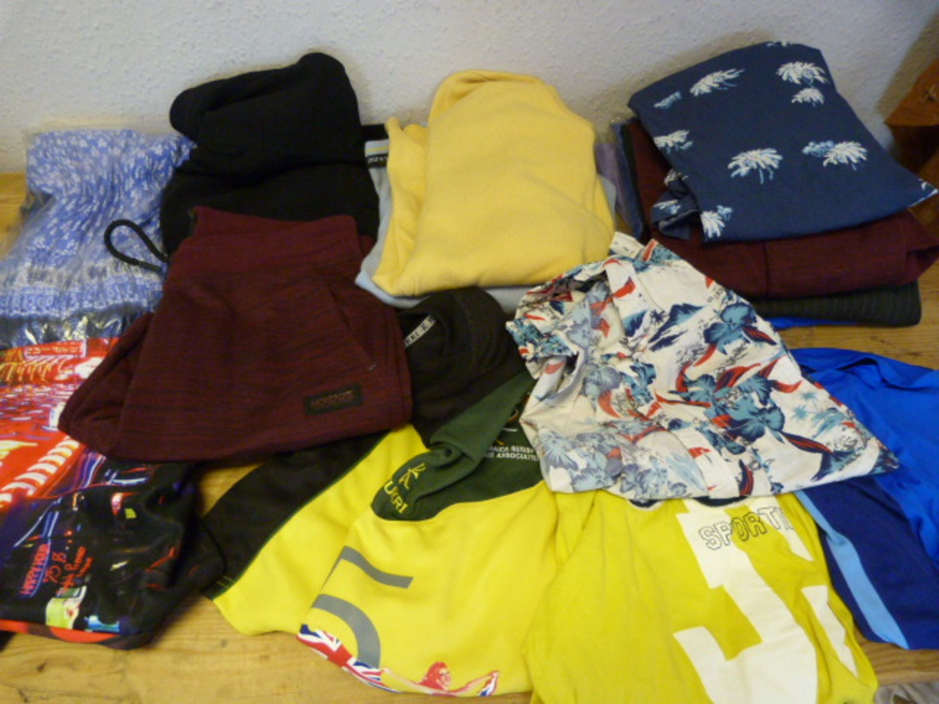 Mixed Lot of Sixteen Shirts, Jumpers, Tops, etc. (