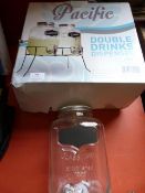 *Pacific Double Drinks Dispenser with Spare Bottle