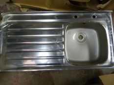 *Stainless Steel Sink 42"x21"