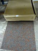 Box (5x5m) of Red Fog Carpet Tiles