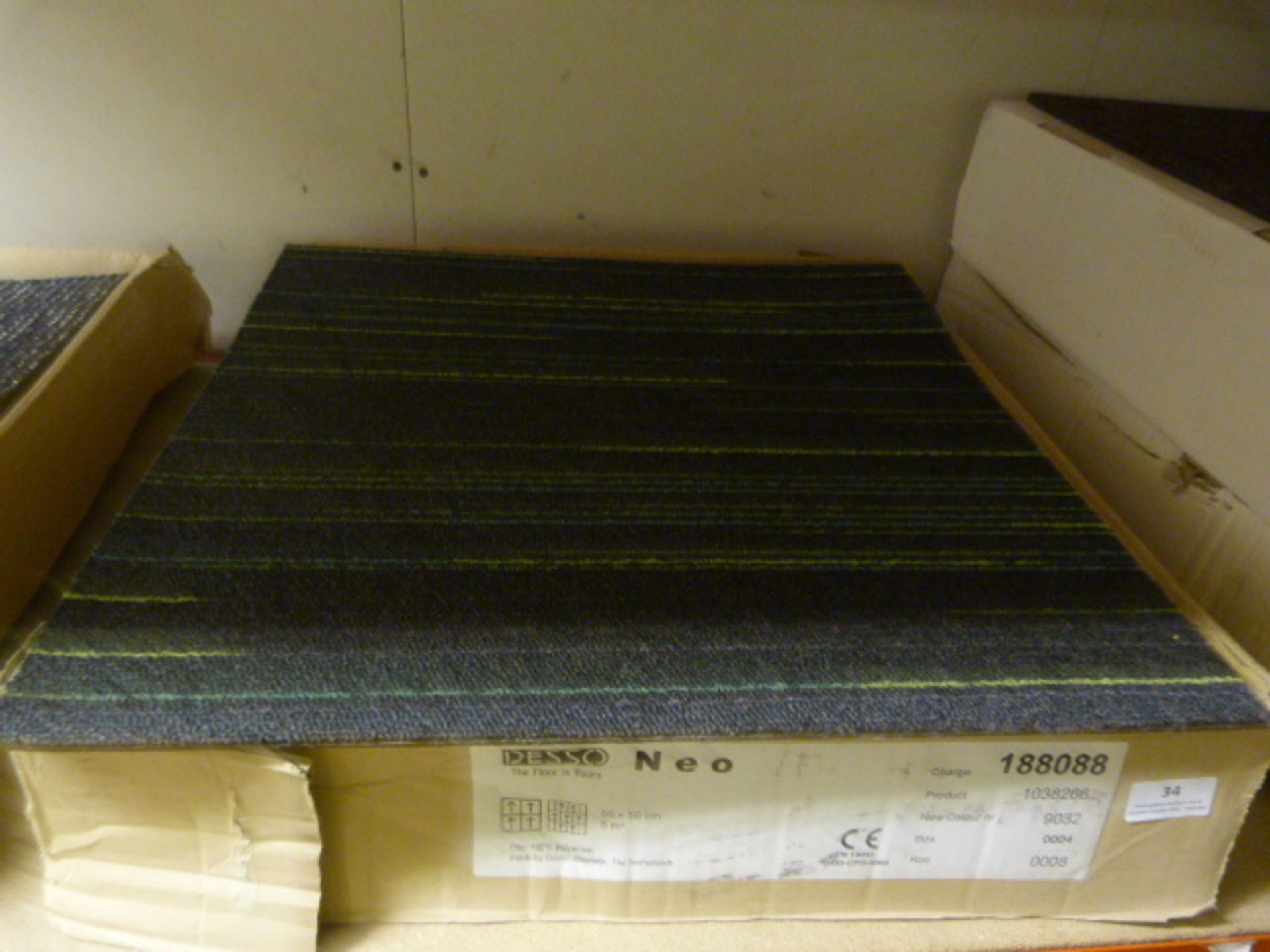 Box (5x5m Total) of Neo Carpet Tiles