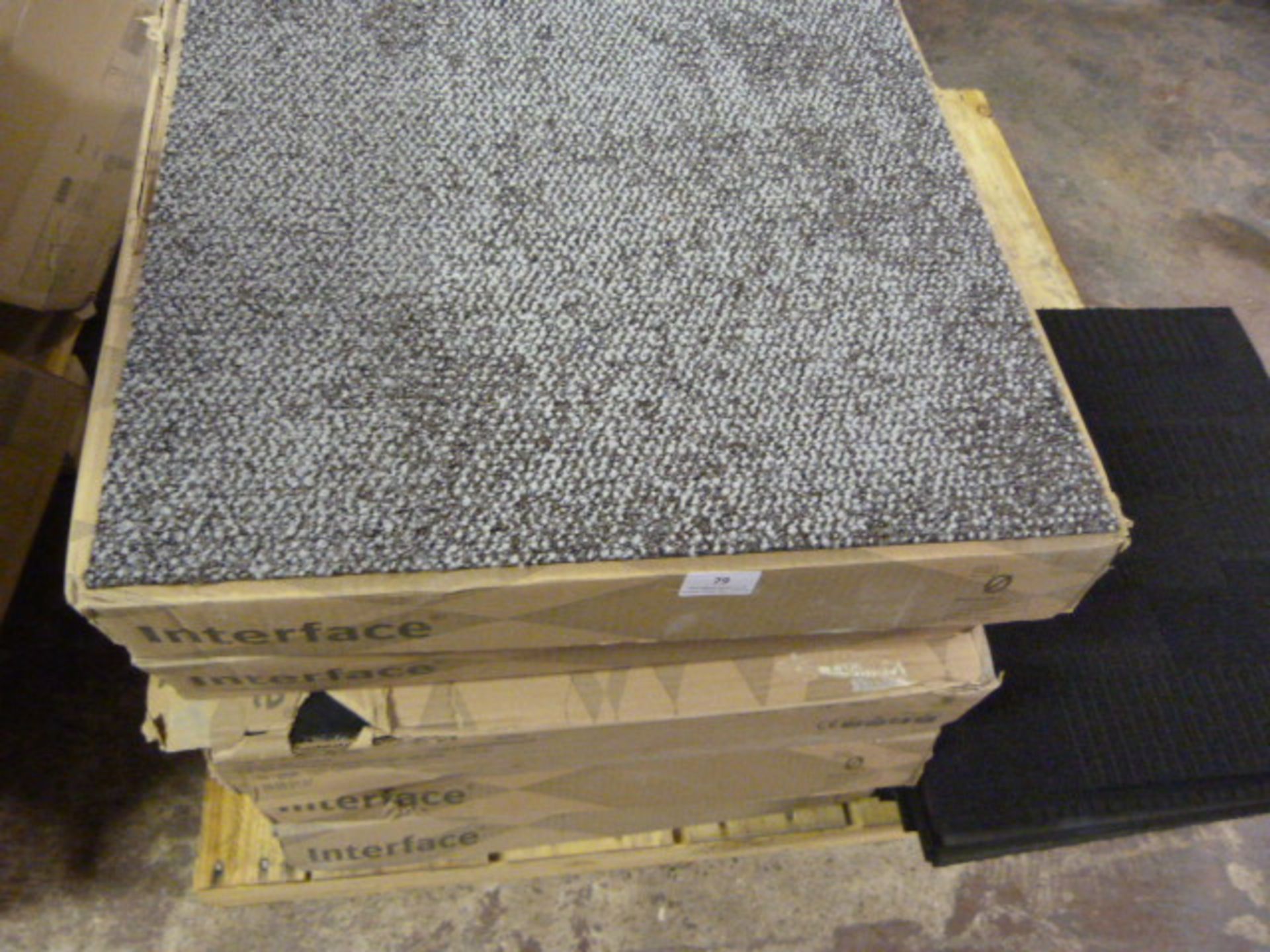 Five Boxes (4x4m Each) of Mottled Carpet Tiles