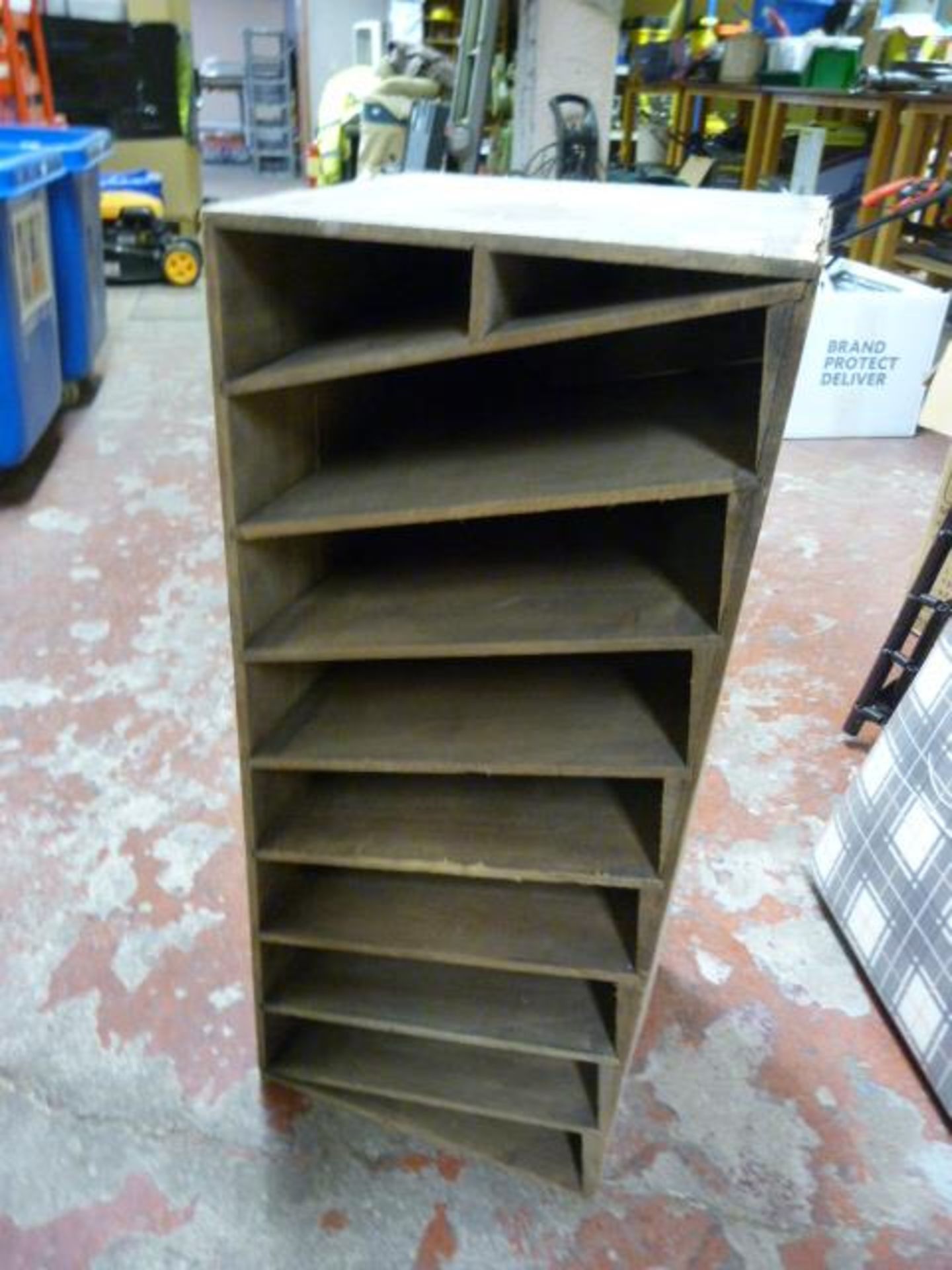 Wooden Shelf Unit 35x30x80cm